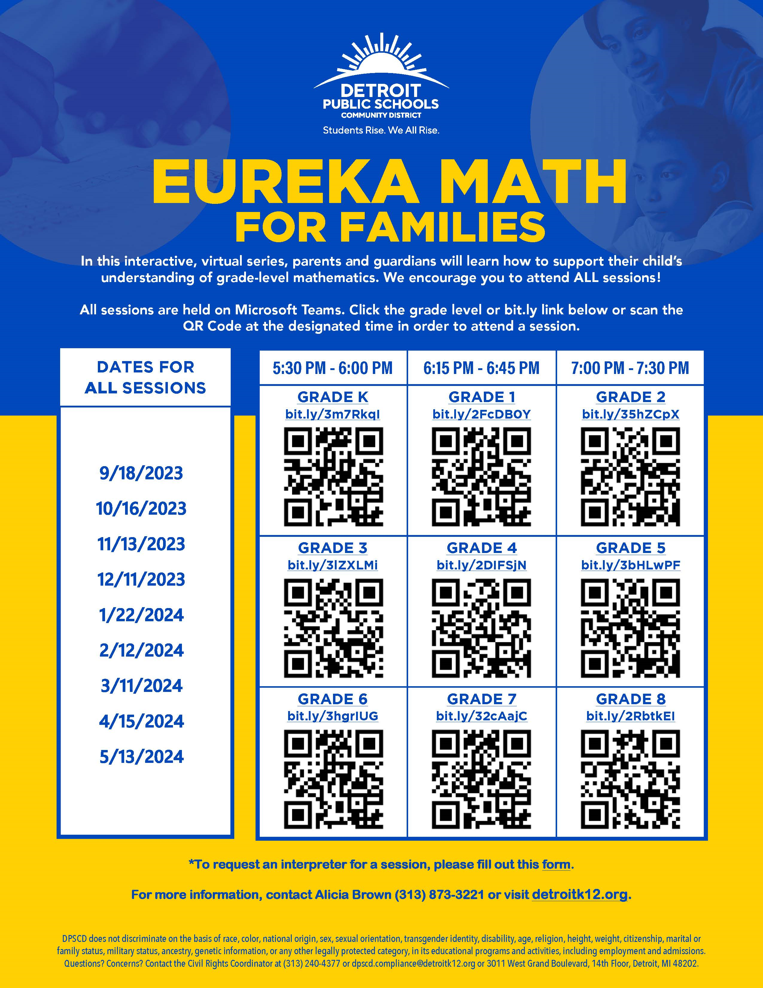 Eureka Math flyer